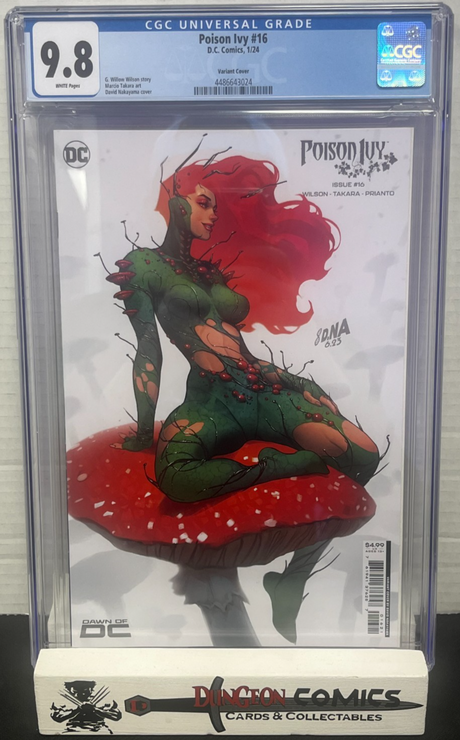Poison Ivy # 16 Nakayama Variant Cover DC 2023 CGC 9.8 [GC23]