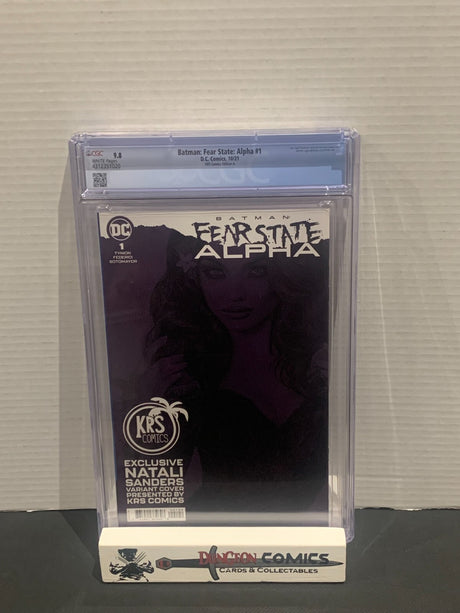 Batman: Fear State Alpha # 1 KRS Comics Edition Cover A CGC 9.8 DC 2021 [GC42]