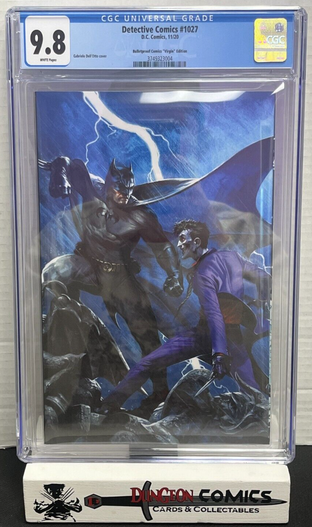 Detective Comics # 1027 Bulletproof Comics Virgin Edition CGC 9.8 2020 [EM1]