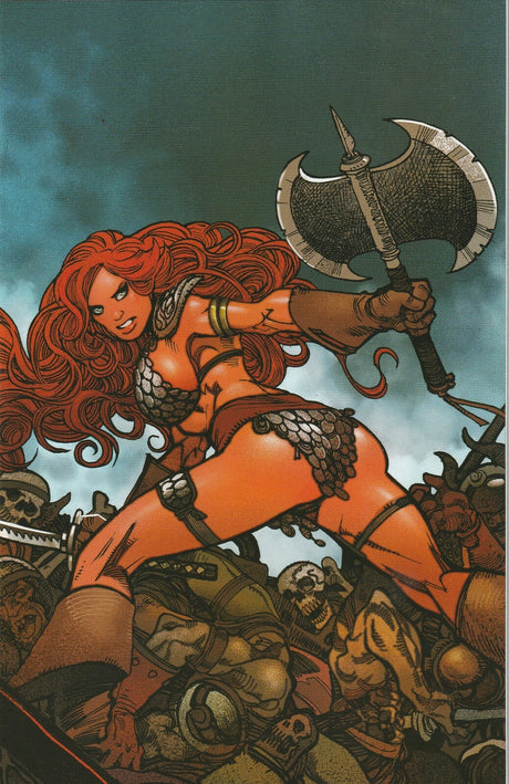 Invincible Red Sonja # 3 Moritat FOC 1:11 Variant NM Dynamite [A4]