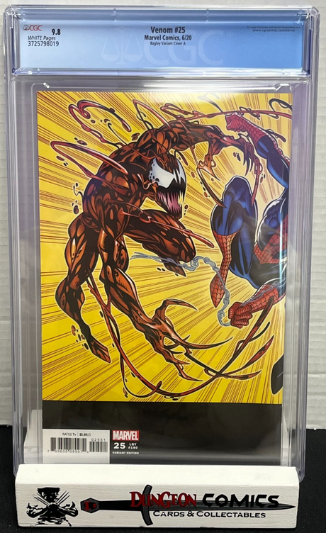Venom # 25 Bagley 1:100 Variant Cover A CGC 9.8 2020 [EM3]
