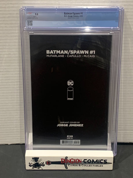 Batman/Spawn # 1 CGC 9.8 Cover S - Jorge Jimenez Acetate Variant Cover [GC-20]