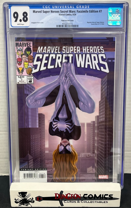 Marvel Super Heroes Secret Wars # 7 Variant 1:25 Cover CGC 9.8 2024 [CR]