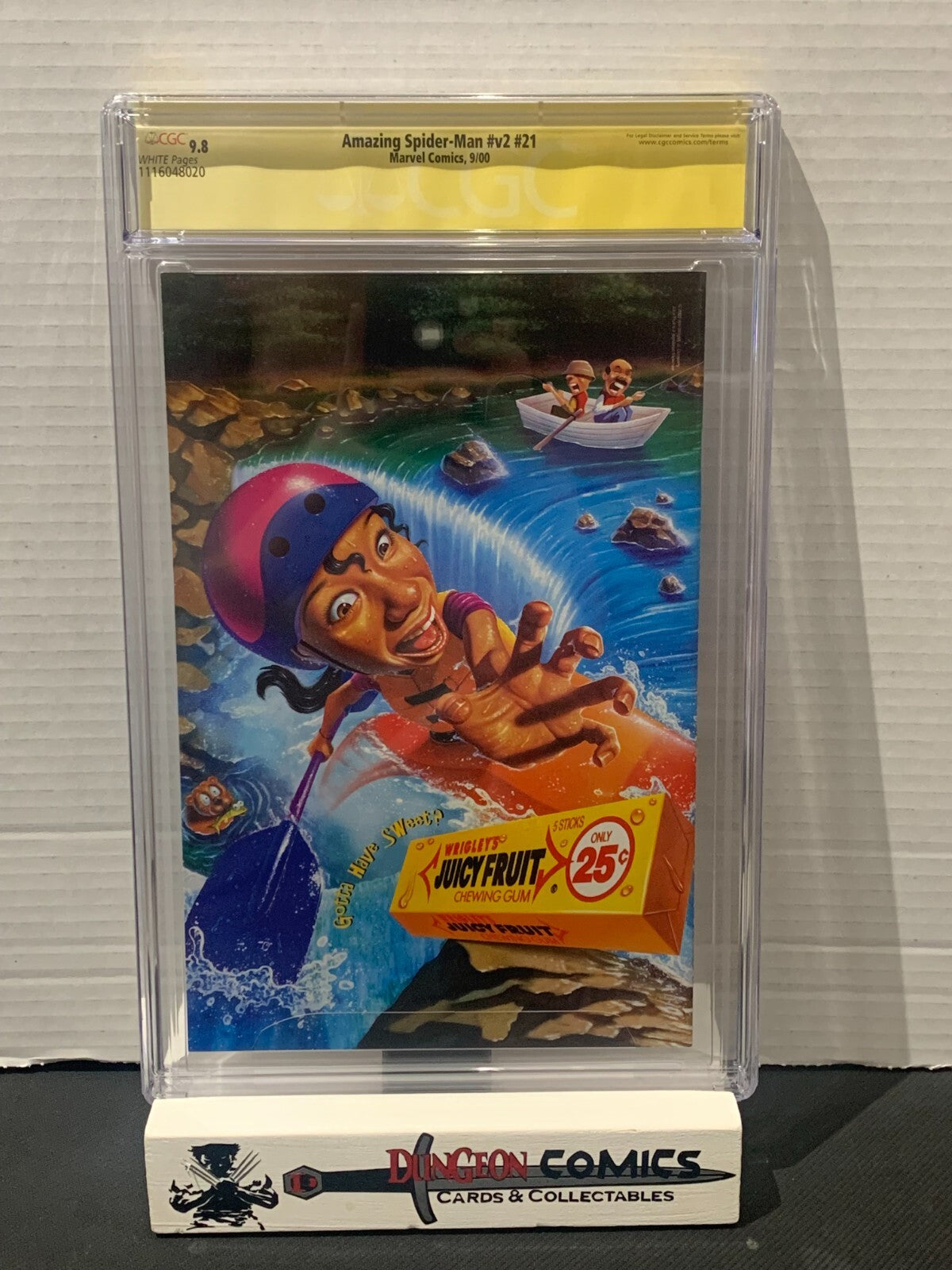 Amazing Spider-Man Vol 2 # 21 Cover A CGC 9.8 2000 SS John Beatty [GC38]