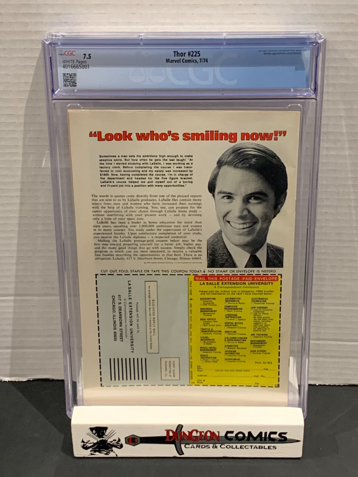 Mighty Thor # 225 CGC 7.5 1974 1st Appearance Of Firelord [GC33]