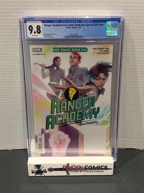 FCBD Ranger Academy Power Rangers # NN CGC 9.8 Boom! Studios 2023 [GC42]