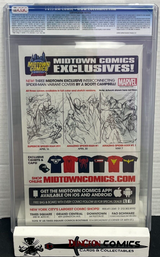 The Amazing Spider-Man # 2 Midtown Comics Sketch Variant CGC 9.8 2014 [GC20]