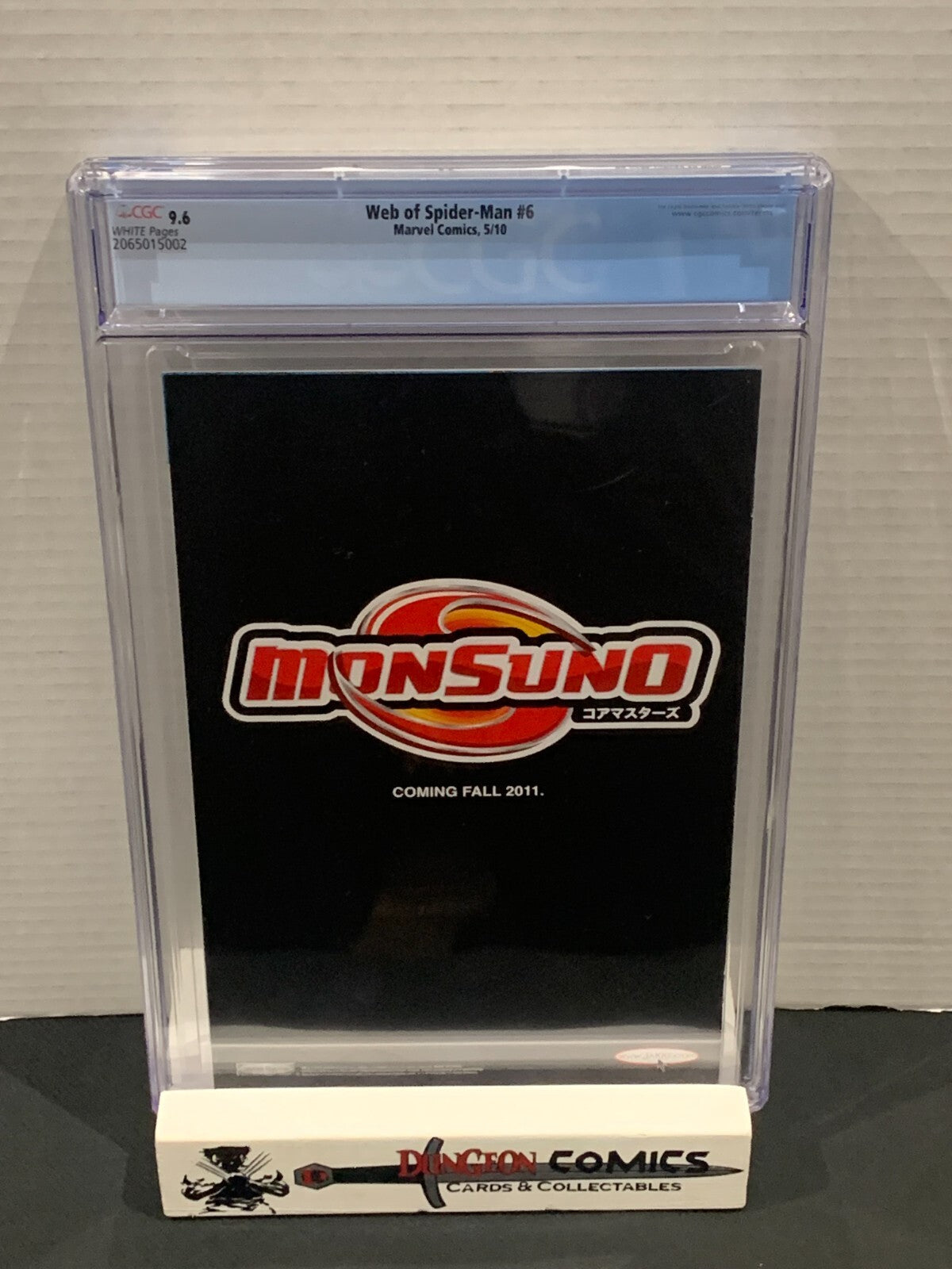 Web Of Spider-Man # 6 CGC 9.6 2010 Lizard Spider-Girl [GC24]