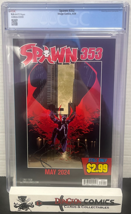 Spawn # 352 Cover A Image 2024 CGC 9.8 [GC23]