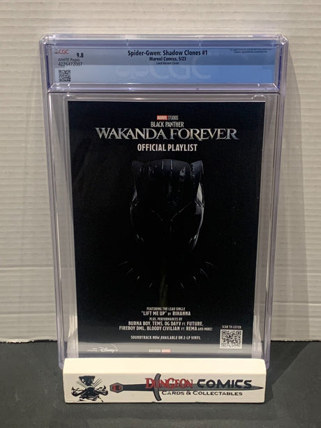 Spider-Gwen: Shadow Clones # 1 CGC 9.8 Land Variant Cover [GC28]