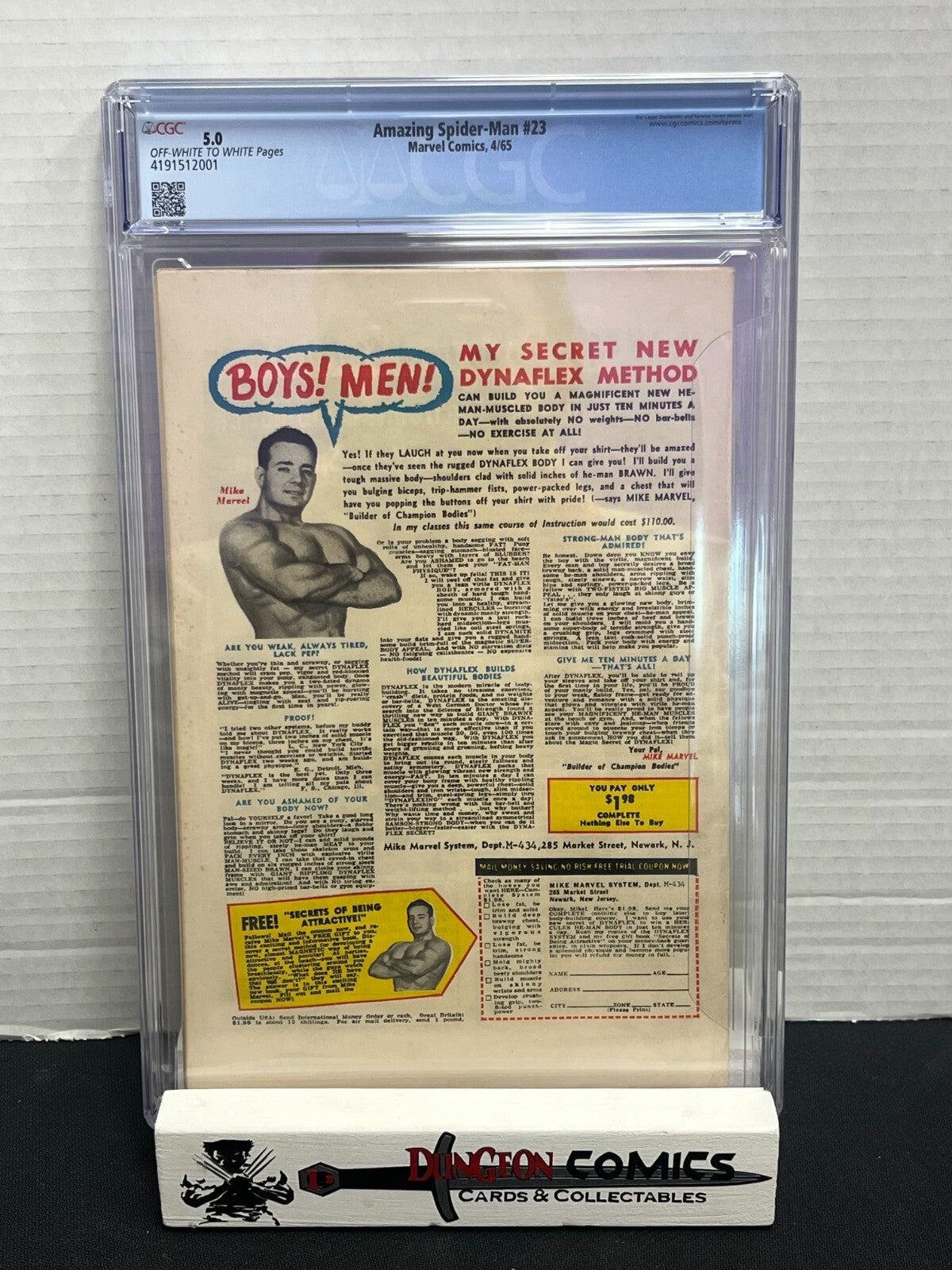 Amazing Spider-Man # 23 CGC 5.0 - 3rd App of the Green Goblin Marvel 1965 [EM2]