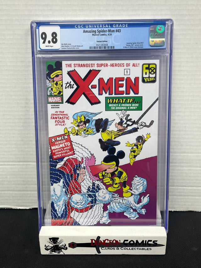 Amazing Spider-Man # 43 CGC 9.8 Pastrovicchio DISNEY What If Variant [GC27]