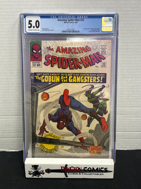 Amazing Spider-Man # 23 CGC 5.0 - 3rd App of the Green Goblin Marvel 1965 [EM2]