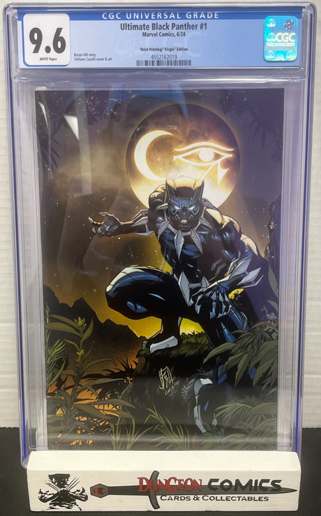 Ultimate Black Panther # 1 Variant 1:25 Virgin Cover Marvel 2024 CGC 9.6 [GC23]
