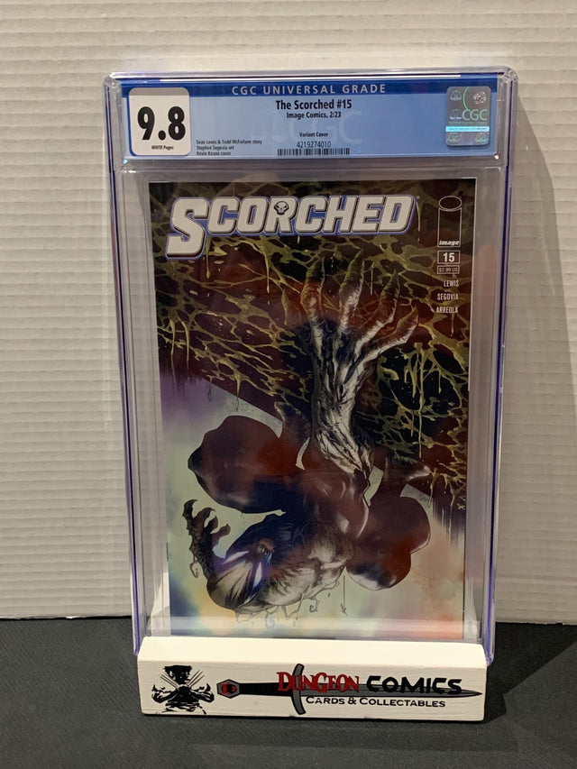 Scorched # 15 Keane Variant Cover CGC 9.8 Spawn Image 2023  [GC26]