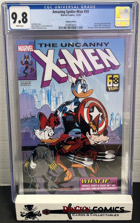 Amazing Spider-Man # 59 CGC 9.8 Perissinotto DISNEY What If Variant [GC29][CR]