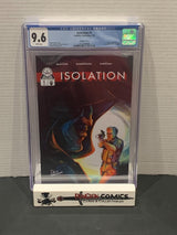 Isolation # 1 CGC 9.6 - 1:25 Variant Cover C - 1st Title for Publisher [GC35]