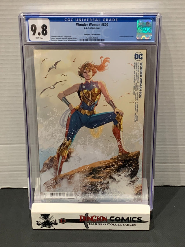 Wonder Woman # 800 CGC 9.8 Sampere Variant Cover DC 2023 [GC38]