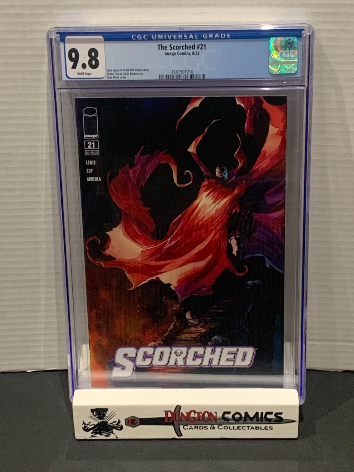 Scorched # 21 CGC 9.8 Fede Mele Regular Cover [GC30]