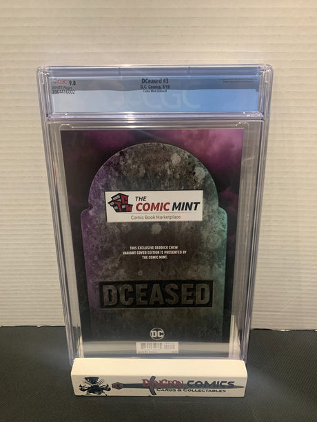 Dceased # 3 Comic Mint Edition Cover B CGC 9.8 DC 2019 [GC41]