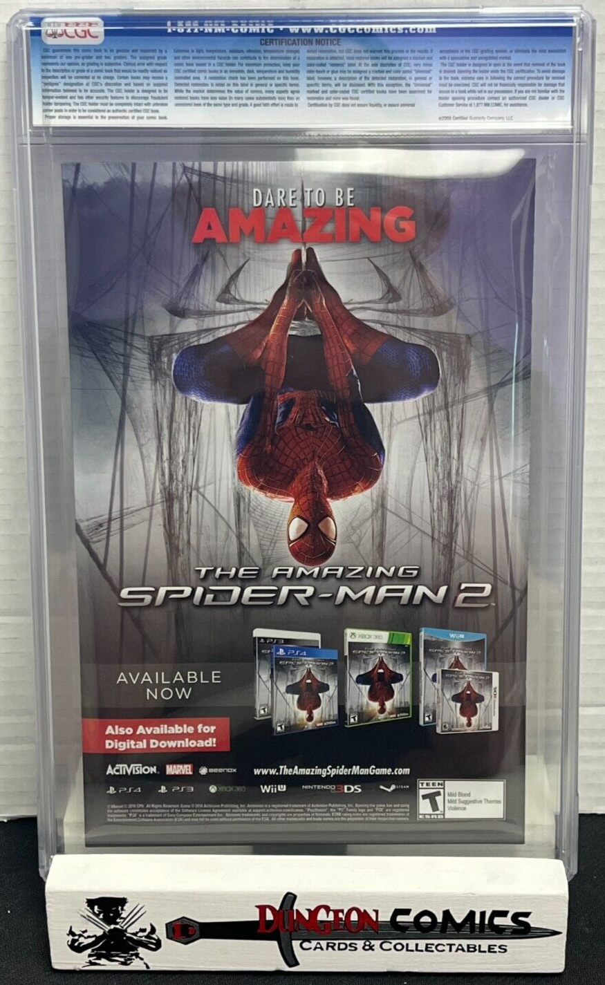 The Amazing Spider-Man # 3 Tim Sale Variant Cover CGC 9.8 2014 [GC20]