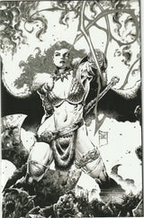 Red Sonja Black White Red # 1 Tan 1:7 Variant NM Dynamite [A2]