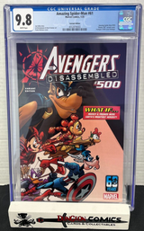 The Amazing Spider-Man # 61 Disney Variant CGC 9.8 Marvel 2024 [GC22]