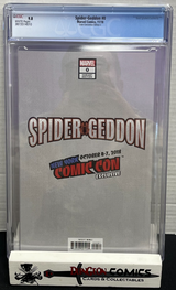 Spider-Geddon # 0 NYCC Variant Cover CGC 9.8 2018 [EM3]