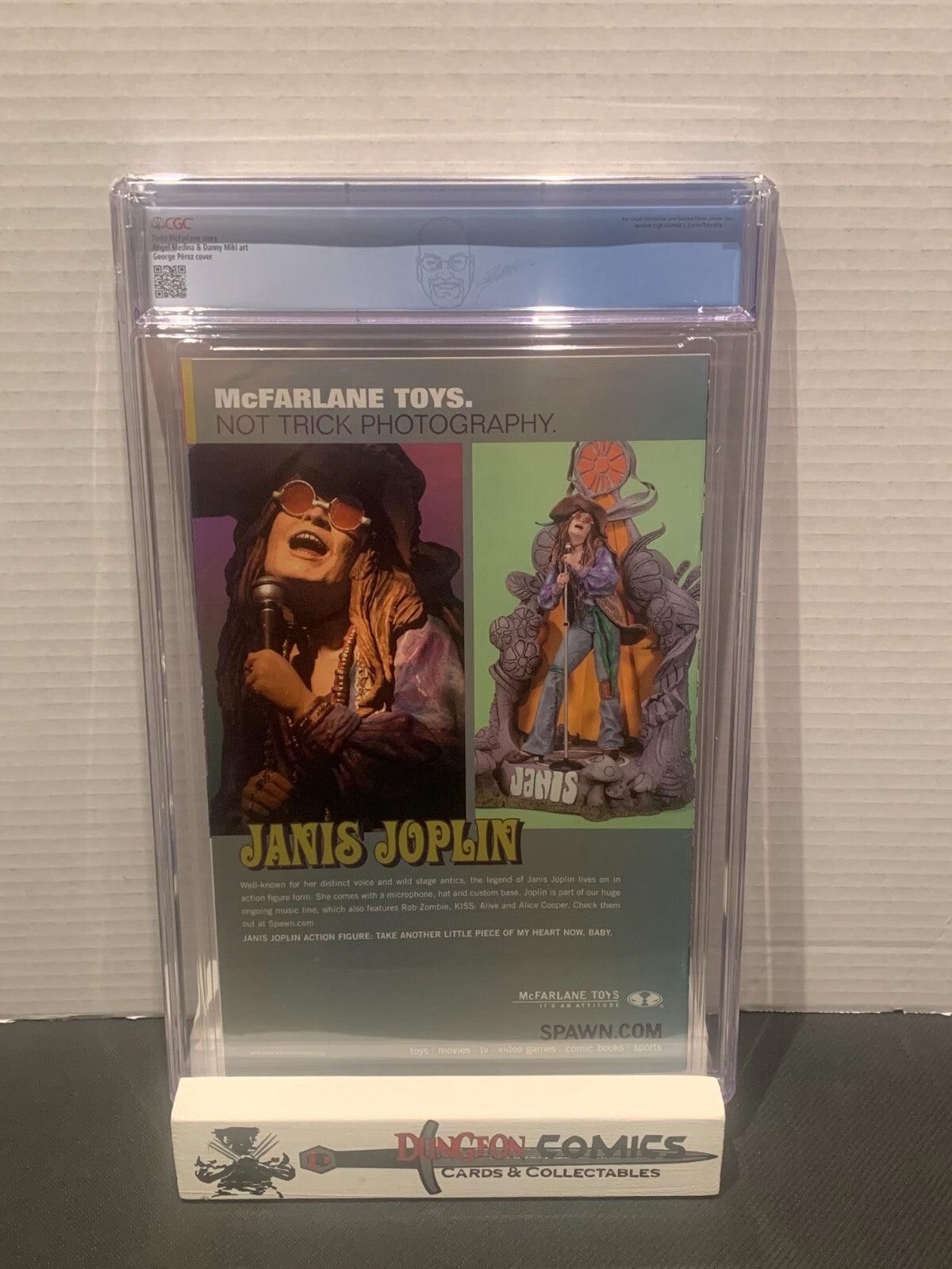 Spawn # 101 CGC 9.6 George Perez Cover Image George Perez Custom Label [GC1]