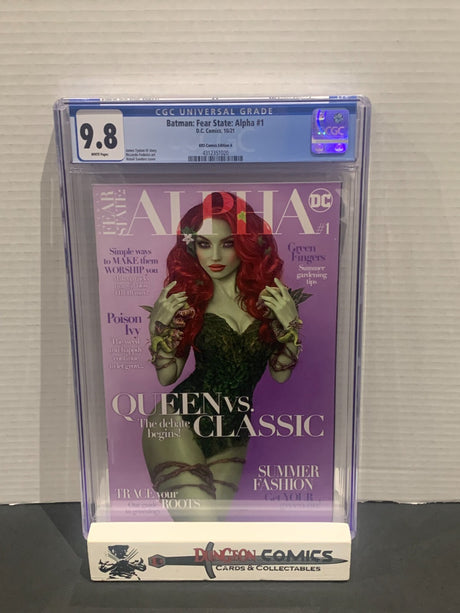 Batman: Fear State Alpha # 1 KRS Comics Edition Cover A CGC 9.8 DC 2021 [GC42]