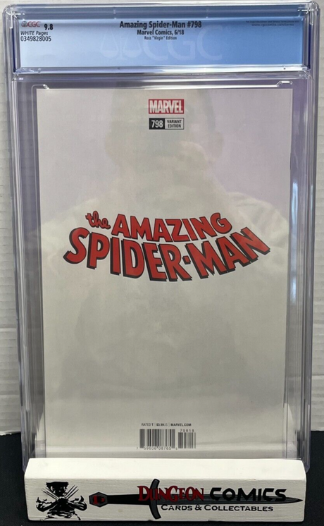 The Amazing Spider-Man # 798 Alex Ross Virgin 1:100 Variant CGC 9.8 2018 [EM1]