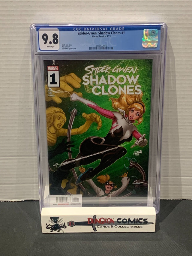 Spider-Gwen: Shadow Clones # 1 CGC 9.8 Regular Cover [GC28]