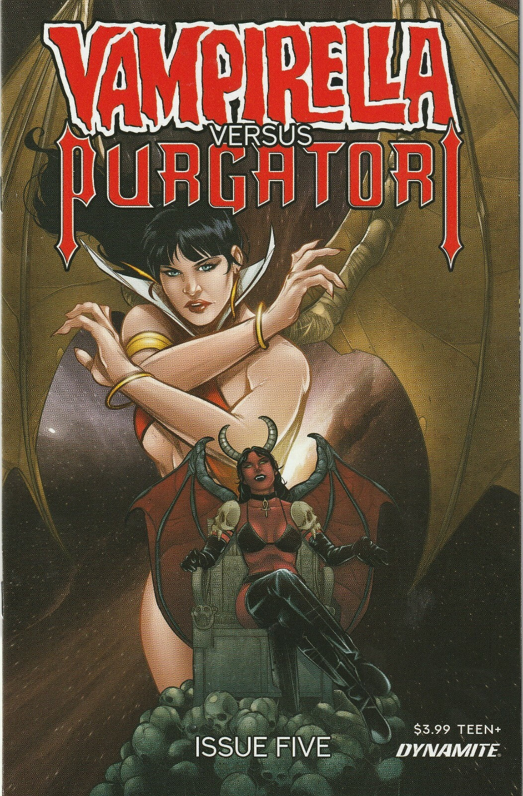 Vampirella VS Purgatori # 5 Premium Cover K NM Dynamite [A4]