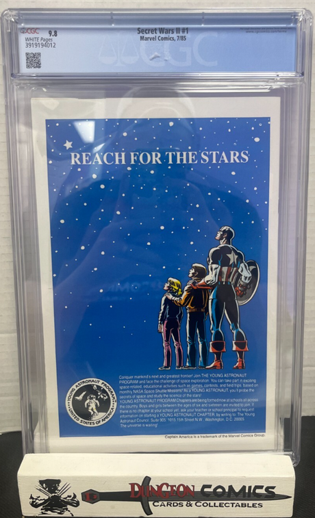 Secret Wars II # 1 Cover A CGC 9.8 Marvel 1985 [CR]