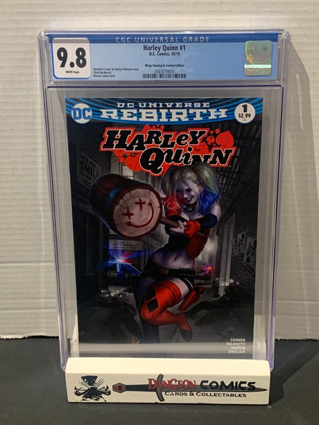 Harley Quinn # 1 CGC 9.8 Mega Gaming & Comics Edition DC 2016 [GC41]