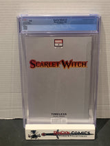 Scarlet Witch # 3 CGC 9.8  Ross Timeless Villains Variant Cover [GC28]