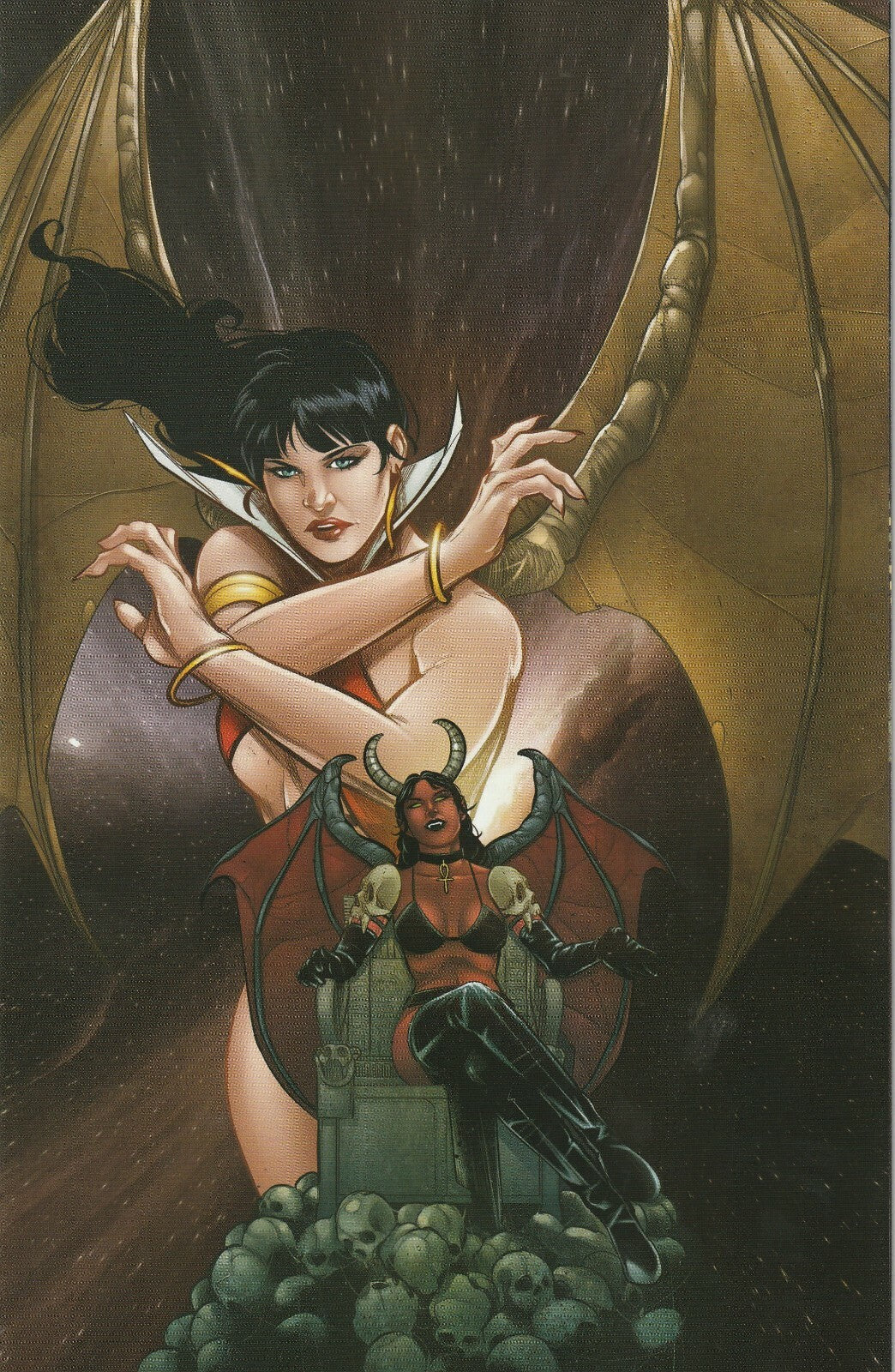 Vampirella VS Purgatori # 5 Bonus FOC Cover NM Dynamite [A4]