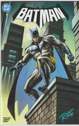 Batman # 1 Signed Mike Rooth Exclusive Variant Cover NM DC 2025 [BB8]