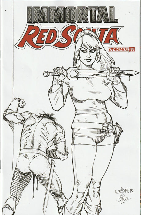 Immortal Red Sonja # 5 Variant 1:15 Cover G NM Dynamite [A3]