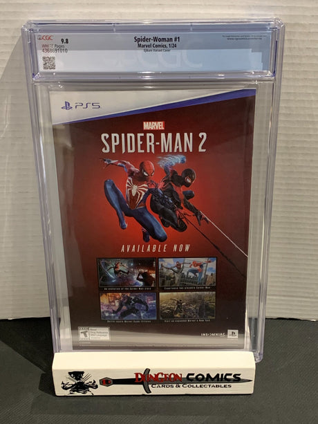 Spider-Woman # 1 CGC 9.8 Ejikure Variant Cover Marvel 2023 [GC40]