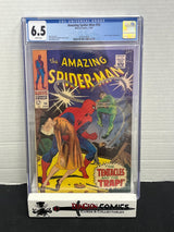 Amazing Spider-Man # 54 CGC 6.5 - Doctor Octopus App Marvel 1967 [EM2]