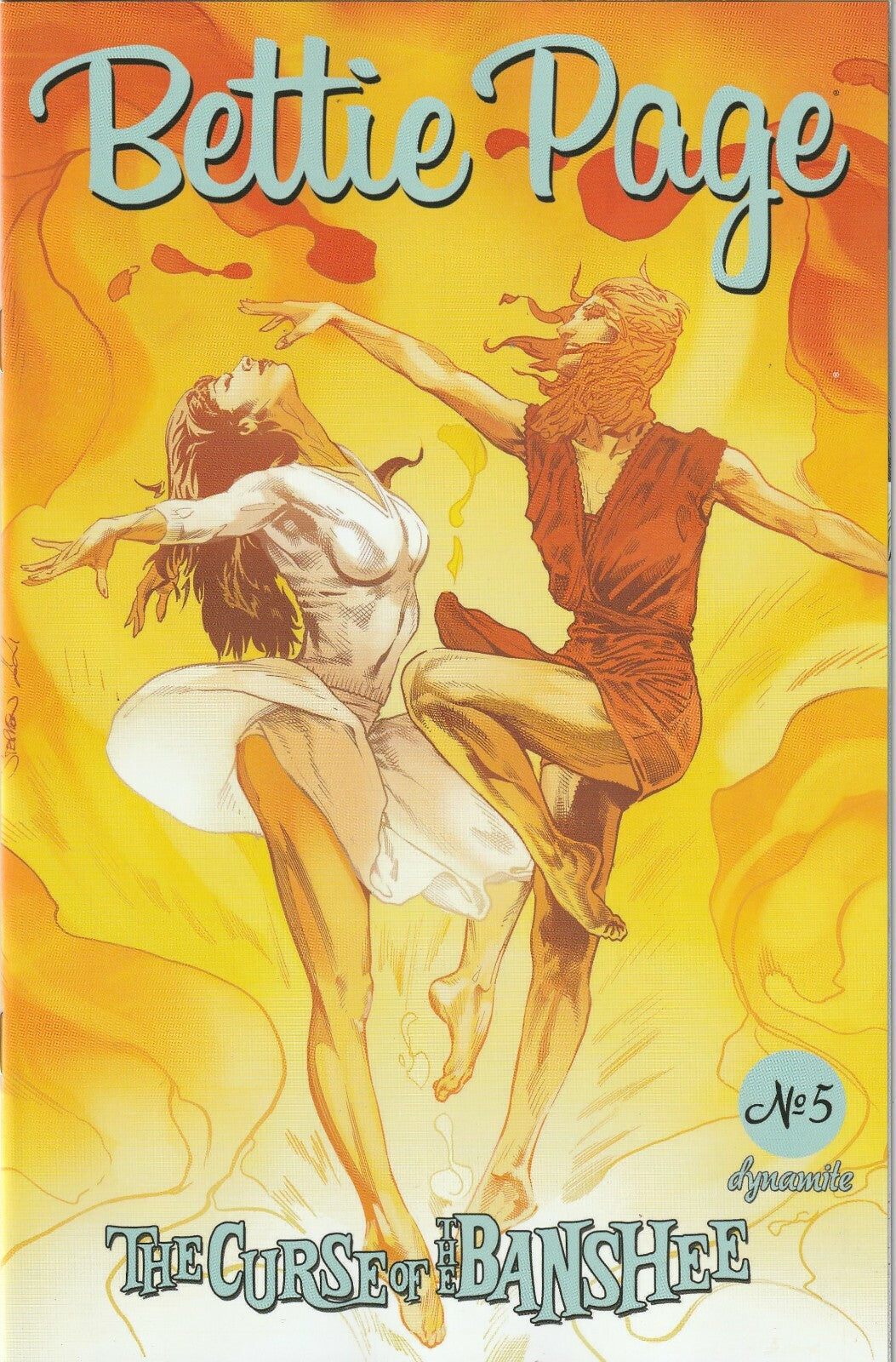 Bettie Page: The Curse Of The Banshee # 5 Cover C NM Dynamite [A3]