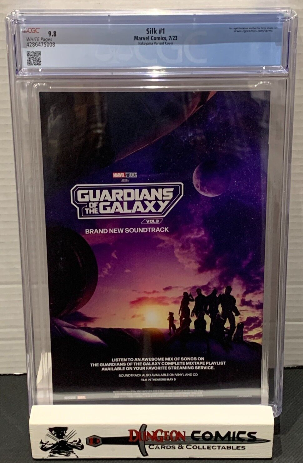 Silk # 1  CGC 9.8 Nakayama Variant 1:25 Marvel [GC40]