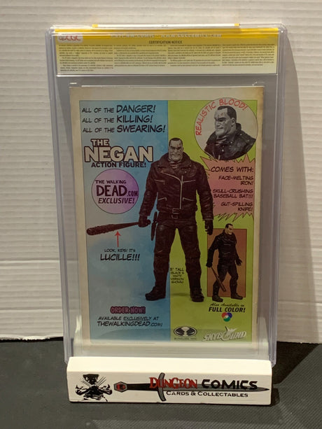 Walking Dead # 1 Arizona Con CGC 9.8 2014 SS Robert Kirkman & Rob Liefeld [GC28]