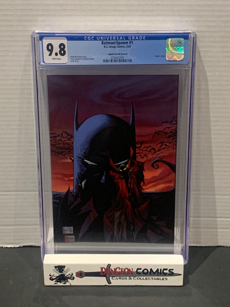Batman/Spawn # 1 CGC 9.8 Cover K - Team Capullo McFarlane Variant  [GC30]