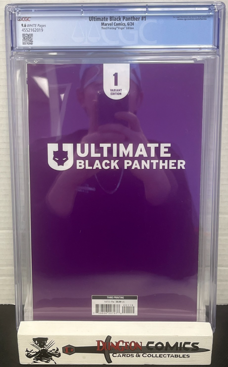 Ultimate Black Panther # 1 Variant 1:25 Virgin Cover Marvel 2024 CGC 9.6 [GC23]