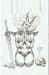 Hell Sonja # 1 Linsner Variant 1:15 Cover NM Dynamite [A2]