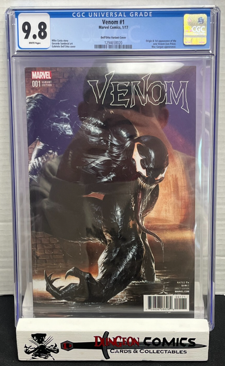 Venom # 1 Dell Otto Variant Cover CGC 9.8 2017 [EM3]