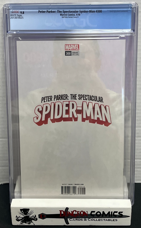 Peter Parker: The Spectacular Spider-Man # 300 Dell Otto Variant B CGC 9.8 [EM3]