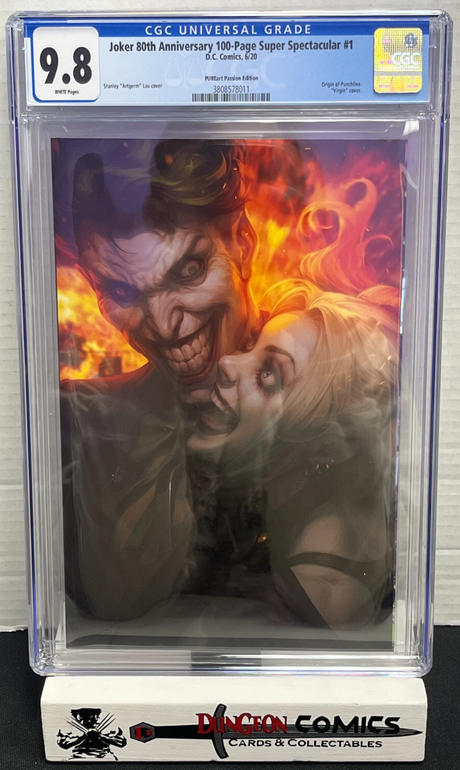 Joker 80th Anniversary # 1 PUREart Passion Edition CGC 9.8 [EM3]